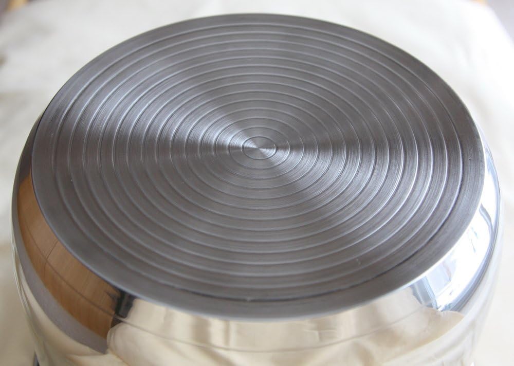 Stainless Steel Inner Cooking Pot 6-Qt, Polished Surface, Rice Cooker