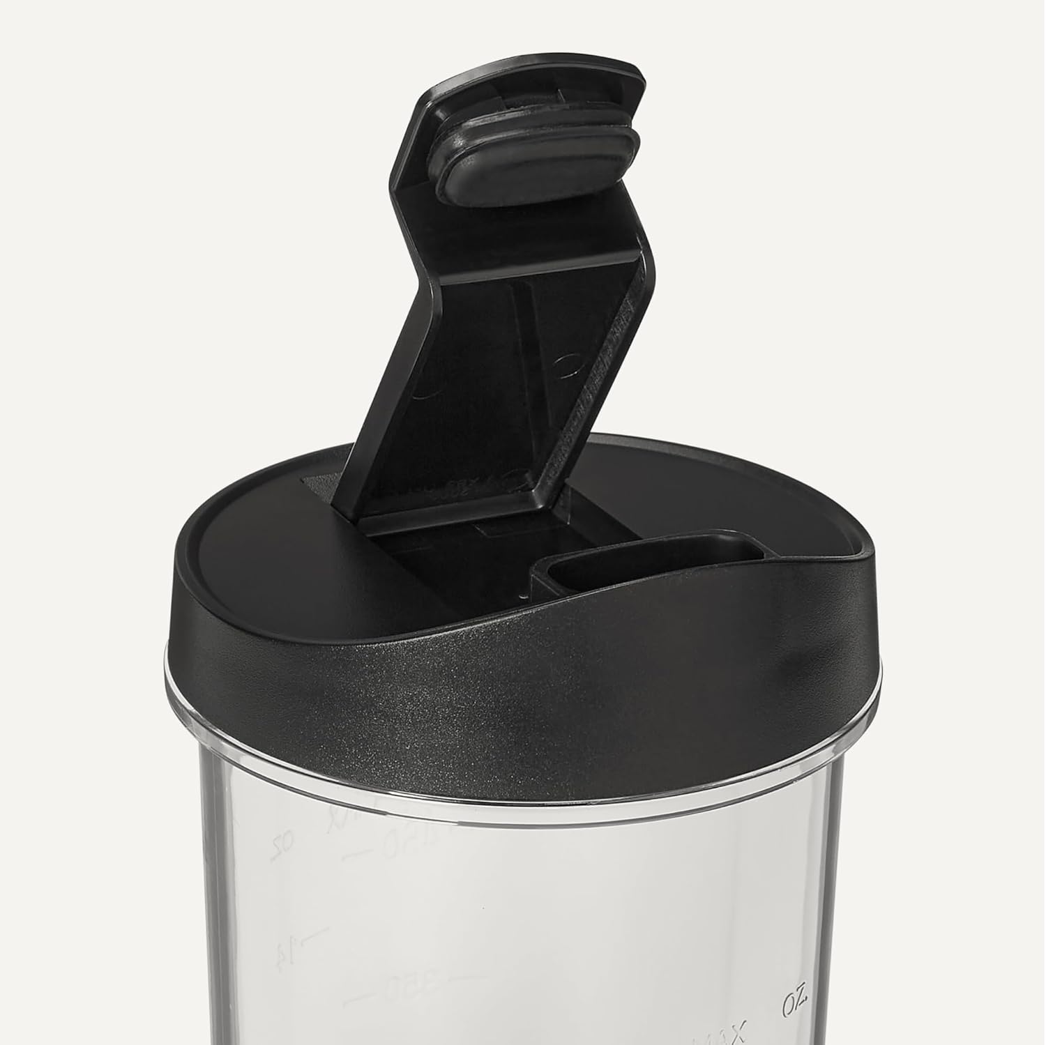 Portable Blender for Smoothies and Shakes with 250W Power,15 Oz BPA Free Travel Cup and Lid, Black