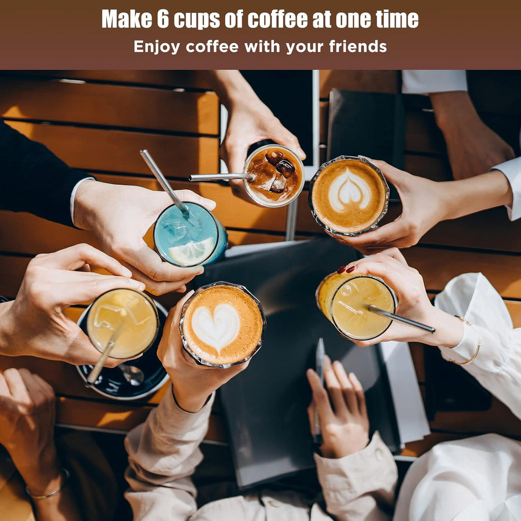Coffee Pot Electric Moka Pot 6 Cup, Espresso Coffee Maker Cafeteras Electricas Italian Coffee Maker Espresso Makers Portable Aluminum Electric Mocha Pot, Coffee Machine Moka Maker