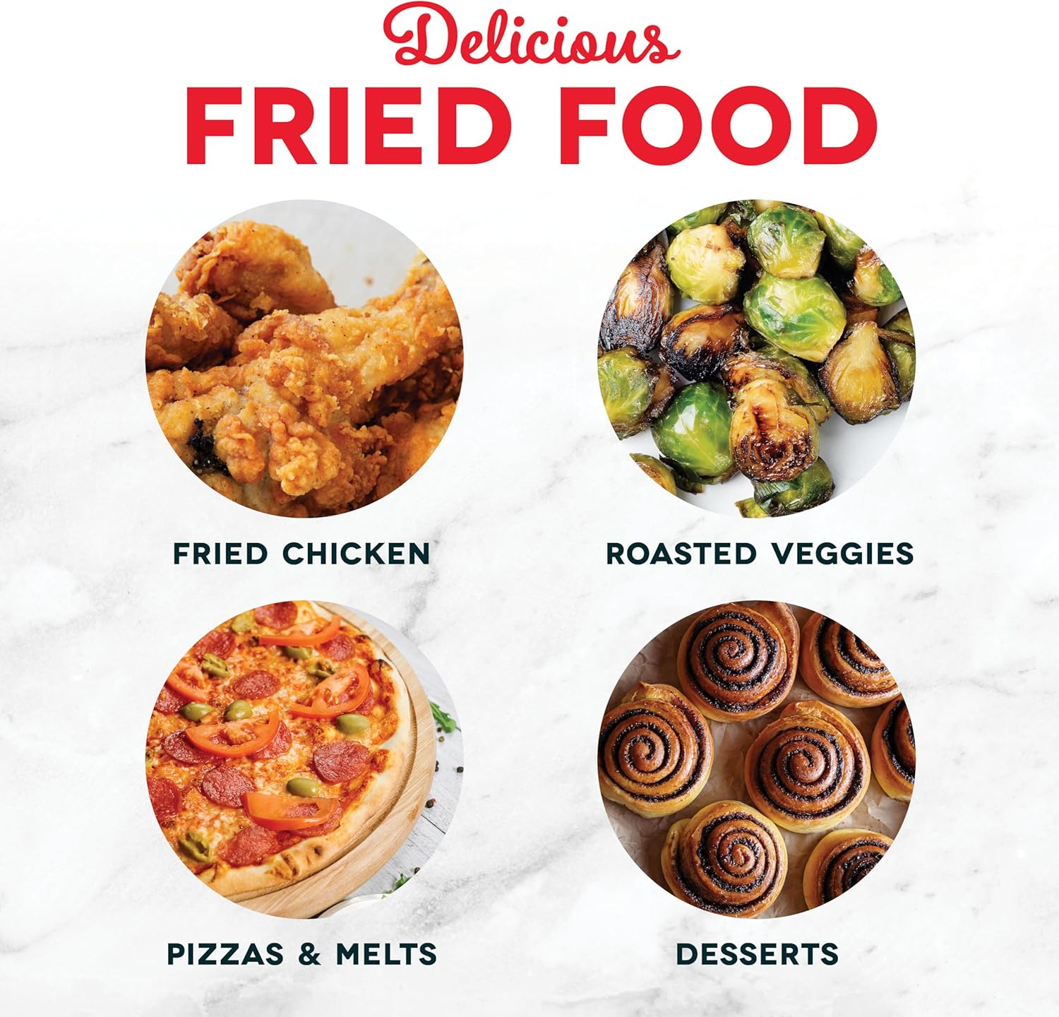 Digital Tasti-Crisp™ Air Fryer - Compact Electric Digital Fryer With Auto Shut-Off Feature - Ideal for Small Spaces - AirCrisp® Technology - 2.6 Quarts - Cool