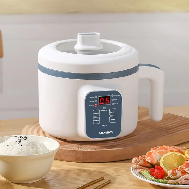1.7L Electric Rice Cooker – Single/Double Layer 220V Multi Cooker, Non-Stick Smart Mechanical Rice & Steam Pot for Home