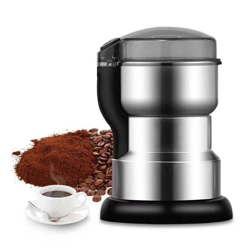 Electric Multifunctional Grinder – Coffee Bean, Cereal, Nuts, Spices & Grains Grinding Machine for Home Kitchen Use