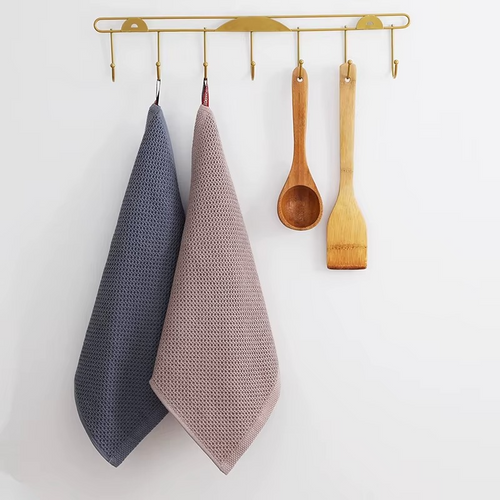 100% Cotton Dishcloth Set – Ultra Soft & Highly Absorbent Kitchen Towels, Reusable Cleaning Cloths for Dishes, Countertops & Household Use