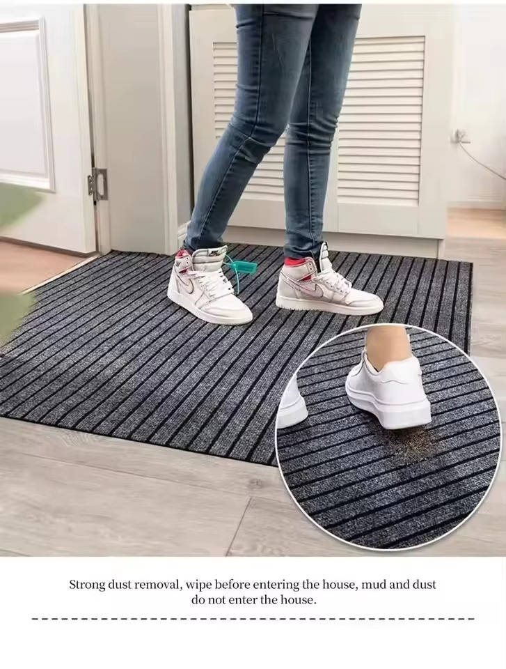 Anti-Slip Kitchen Mat – Full Coverage DIY Floor Carpet – Absorbent Oil-Resistant Kitchen Doormat – Long Hallway Runner Rug for Entrance, Easy to Clean Non-Slip Home Floor Mat