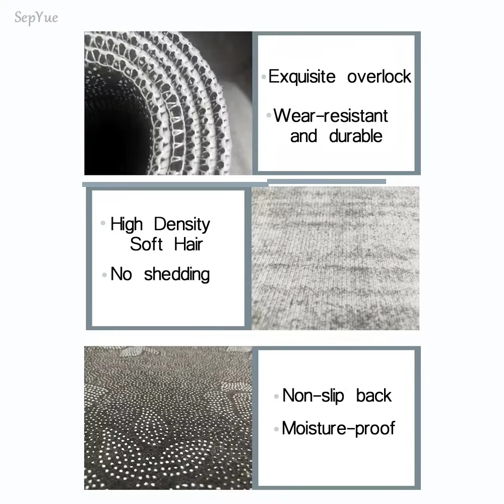 Kitchen Floor Mat – Soft Long Area Rug for Bedroom, Living Room & Hallway – Washable Non-Slip Carpet Runner for Bathroom, Entrance & Bedside Doormat