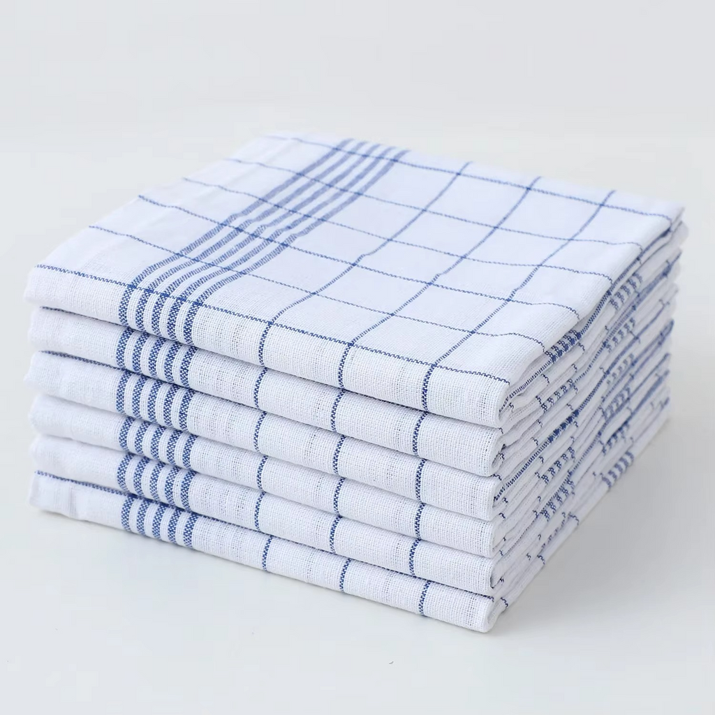 45x62cm Large Cotton Kitchen Towel – Super Absorbent Soft Dishcloth, Reusable Scouring & Cleaning Cloth for Home, Dishwashing & Kitchen Use