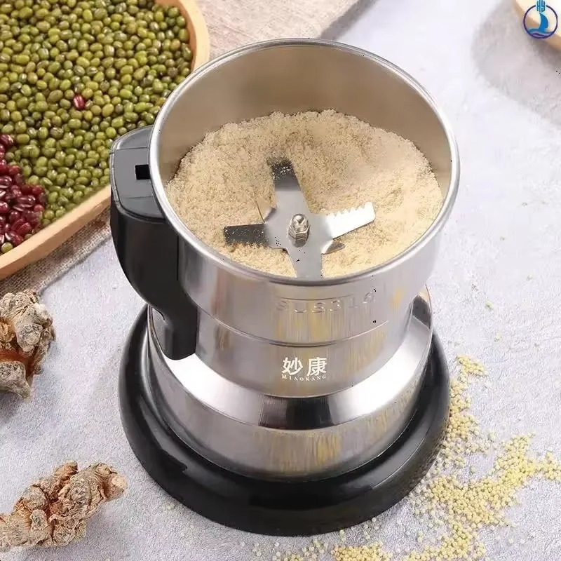 Electric Multifunctional Grinder – Coffee Bean, Cereal, Nuts, Spices & Grains Grinding Machine for Home Kitchen Use