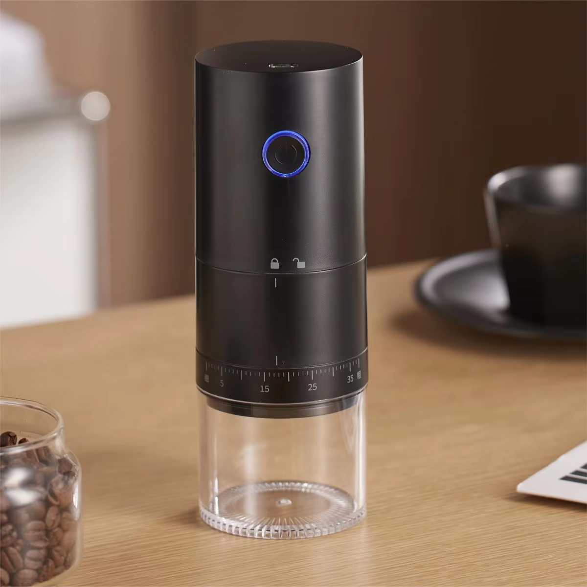 Coffee Grinder TYPE-C USB Charge Professional Ceramic Grinding Core Coffee Beans Mill Grinder New Upgrade Portable Electric