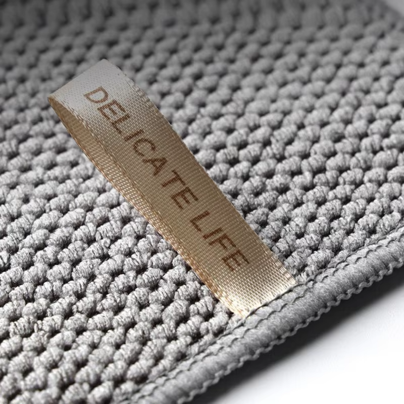 Kitchen Bar Cleaning Cloth Set (3/5/10 PCS) – Super Absorbent Square Towels for Coffee Machine, Tea Shop & Household Cleaning Rags