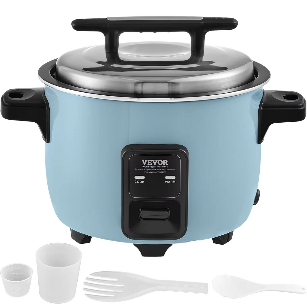 Commercial Rice Cooker 8L/10L/13L – Large Capacity Electric Cooker with Nonstick Inner Pot & 24-Hour Keep Warm for Restaurant & Buffet