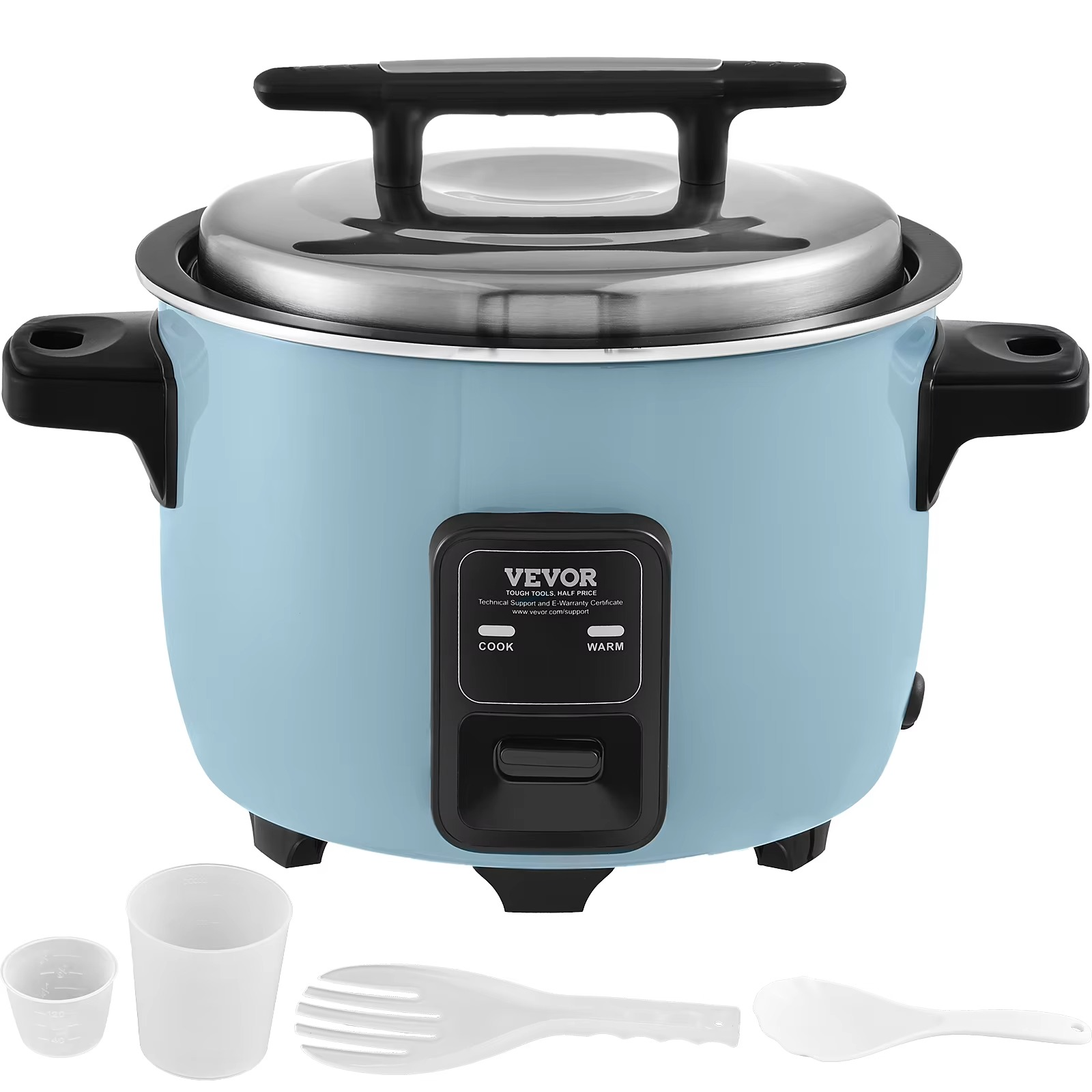 Commercial Rice Cooker 8L/10L/13L – Large Capacity Electric Cooker with Nonstick Inner Pot & 24-Hour Keep Warm for Restaurant & Buffet