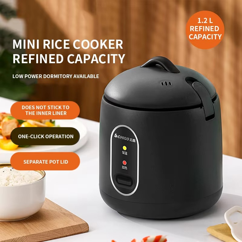 Mini Electric Rice Cooker – Low Power 1–2 Person Dormitory Household Rice Cooker, Compact Cooking Pot Gift