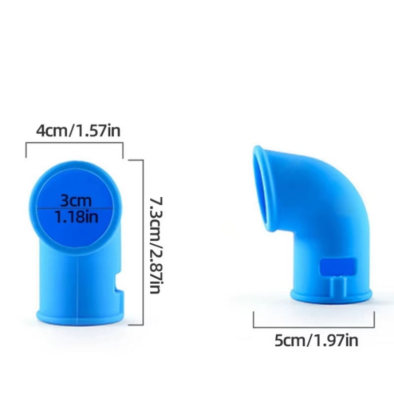 Pressure Cooker Silicone Steam Release Pipe – Replacement Exhaust Valve & Steam Diverter for Pressure Cooker Safety Vent