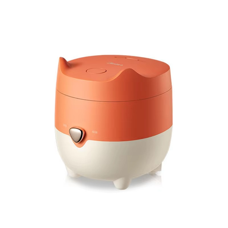 1.2L Mini Rice Cooker Cute Kitty Design – Smart One-Touch Electric Cooking Pot for Rice, Soup & Steaming, Small Household Cooker