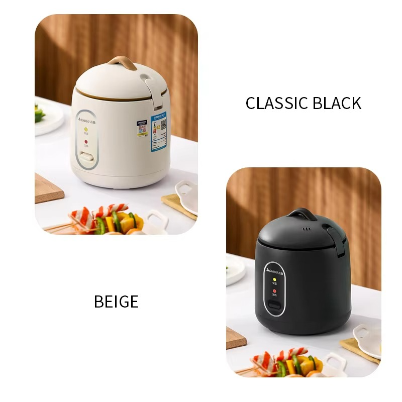 Mini Electric Rice Cooker – Low Power 1–2 Person Dormitory Household Rice Cooker, Compact Cooking Pot Gift