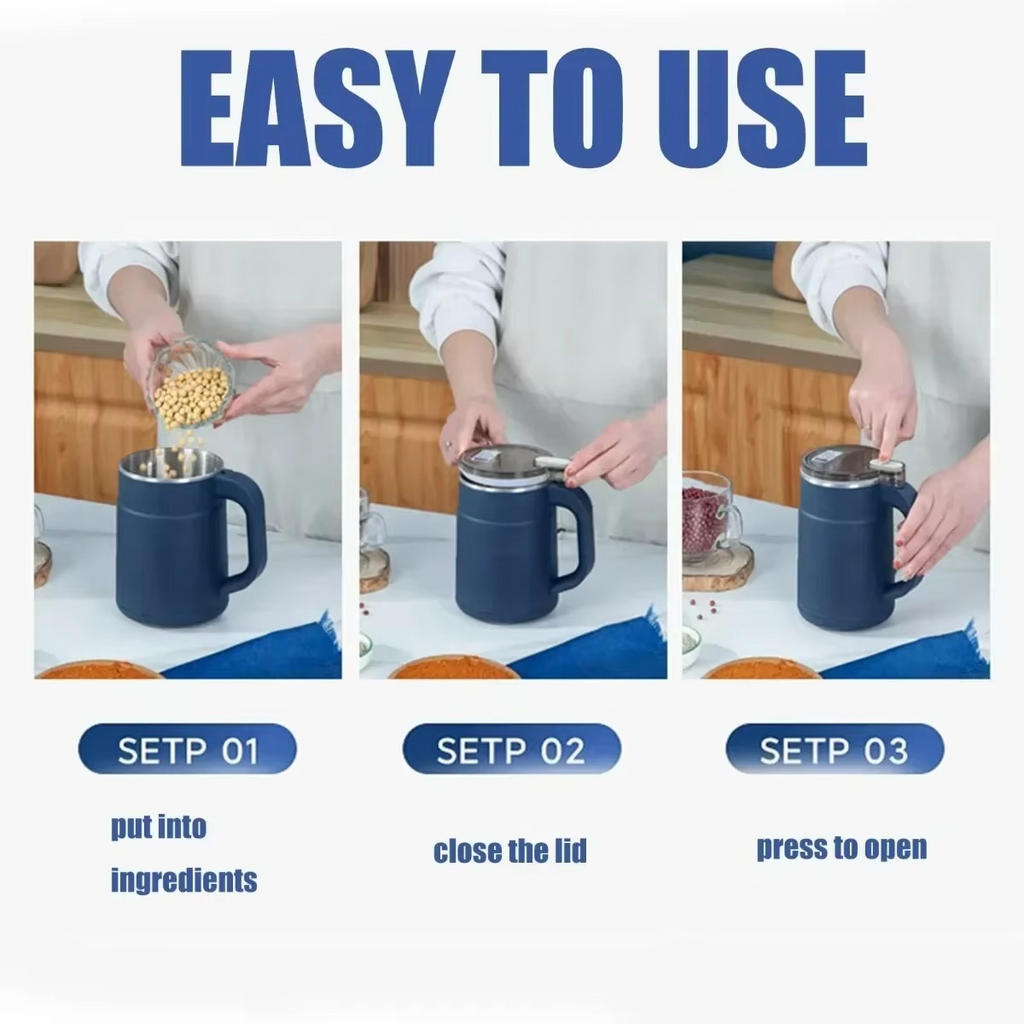 Electric Coffee Bean Grinder 500ML – Stainless Steel Multifunction Grinder for Coffee Beans, Spices & Grains, Home Kitchen Use