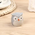 Ceramic Cartoon Animal Spice Jar – Owl, Elephant & Bird Pepper Bottle, Cute Korean Style Seasoning Container for Kitchen Gift