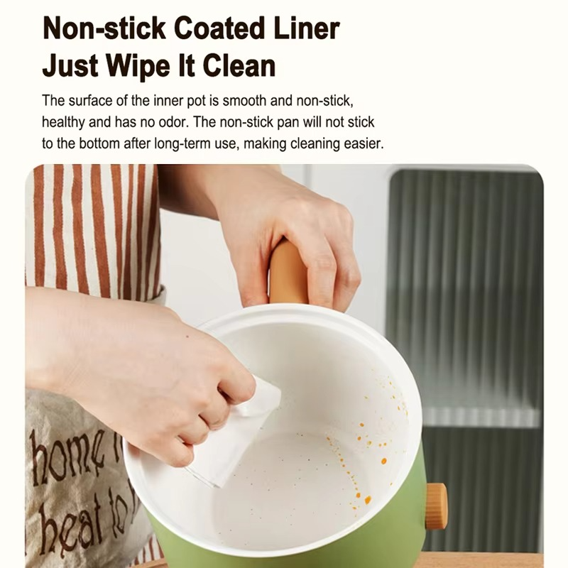 220V/110V Multi Cooker Electric Hot Pot – Household Non-Stick Rice Cooker & Cooking Pot, Portable Electric Cooking Appliance