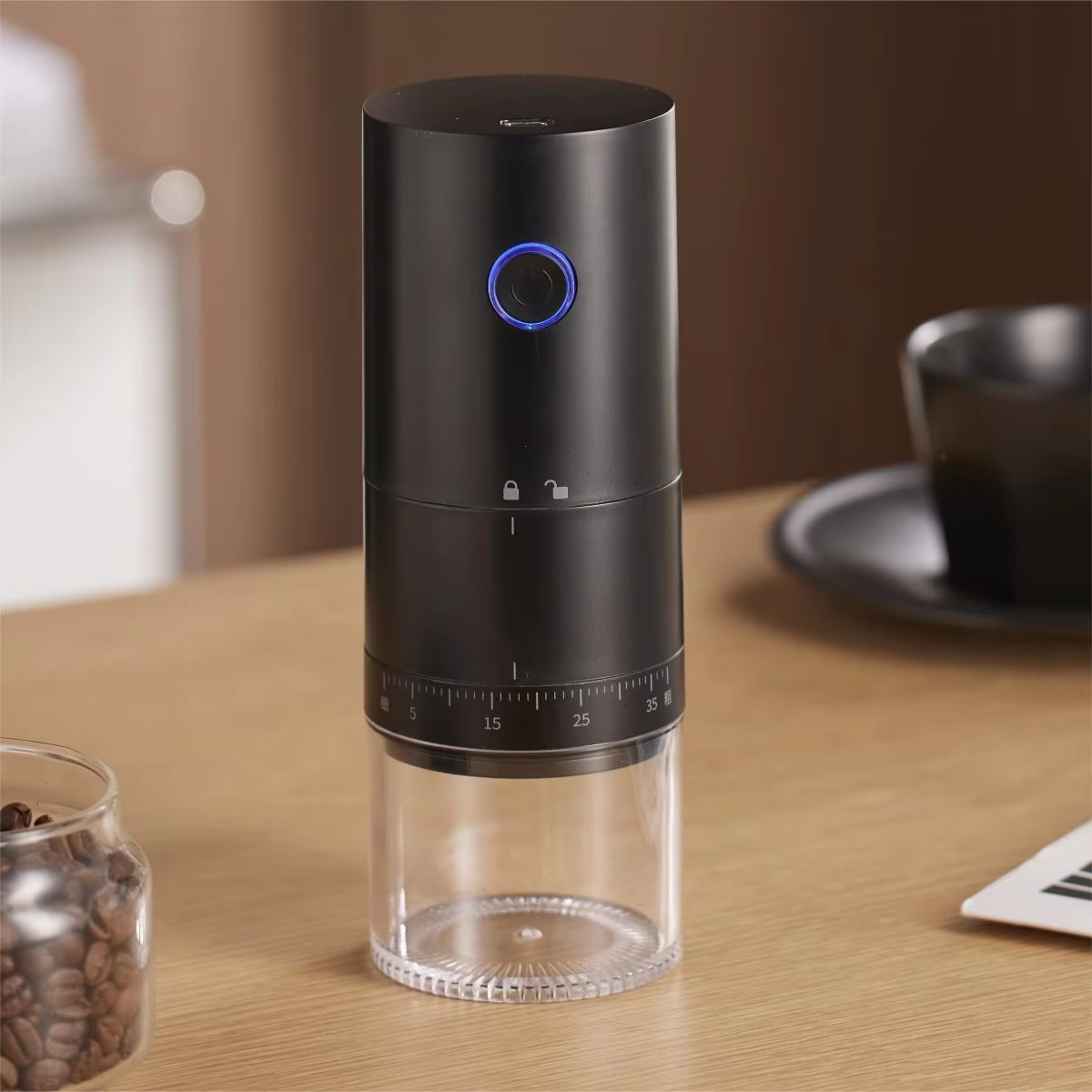 Coffee Grinder TYPE-C USB Charge Professional Ceramic Grinding Core Coffee Beans Mill Grinder New Upgrade Portable Electric