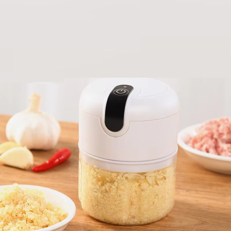 Multifunction Electric Food Chopper – Garlic Masher, Meat Grinder & Baby Food Blender, Vegetable Chopper Kitchen Appliance
