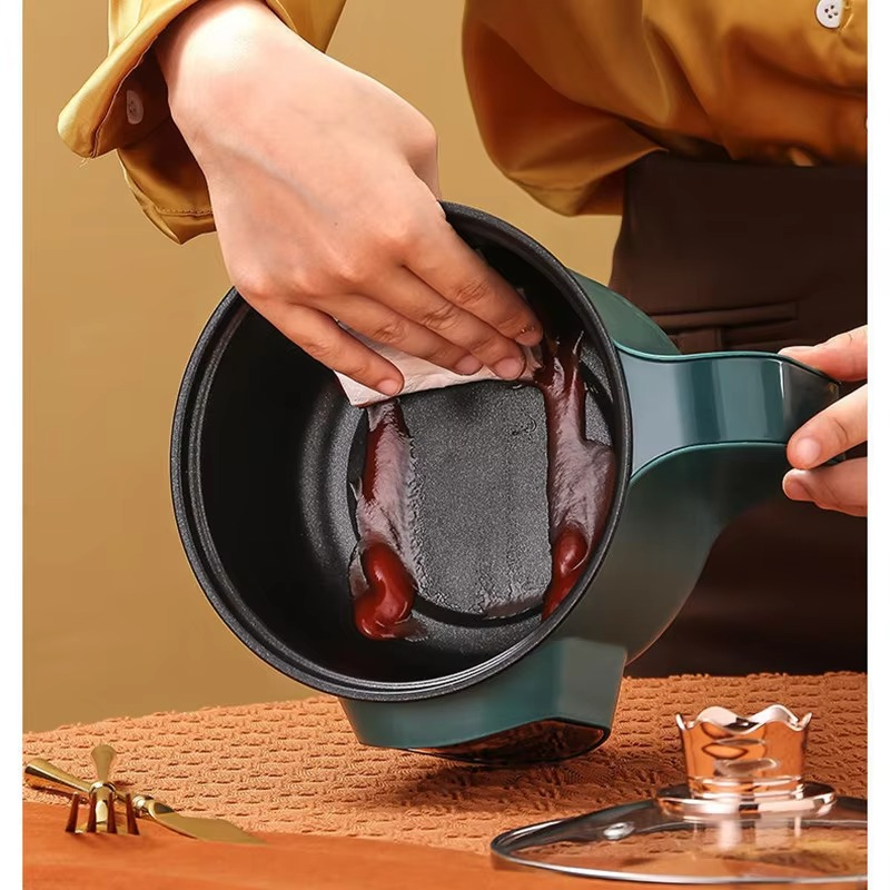 Electric Hot Pot Cooker – MultiCooker Hot Pot & Stew Pot, Steaming, Eggs, Soup, Noodles & Rice Cooker, EU Plug Kitchen Appliance