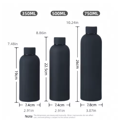 350–750ML Stainless Steel Thermos Cup – Portable Vacuum Insulated Water Bottle, Small-Mouth Travel Mug for Sports, Gym & Outdoor Use