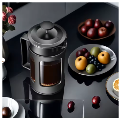 Household French Press Coffee & Tea Maker – Glass Pressure Pot with Filter Cup, Manual Brew Coffee & Tea Appliance