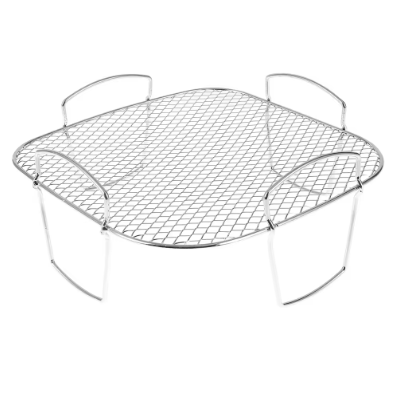 Air Fryer Rack Stainless Steel Multi-Layer Stackable Cooking Rack – BBQ Grill Rack Basket Tray Air Fryer Accessories for Toast, Meat & Vegetables