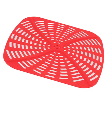 2PCS Reusable Silicone Air Fryer Liners – Scratch-Resistant Non-Stick Fryer Liner Mats for Air Fryer & Foodi AG301