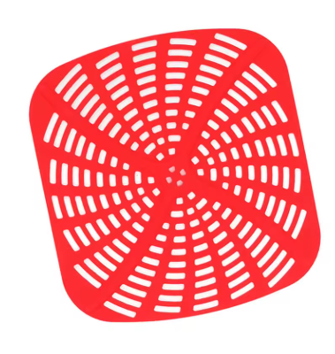 2PCS Reusable Silicone Air Fryer Liners – Scratch-Resistant Non-Stick Fryer Liner Mats for Air Fryer & Foodi AG301