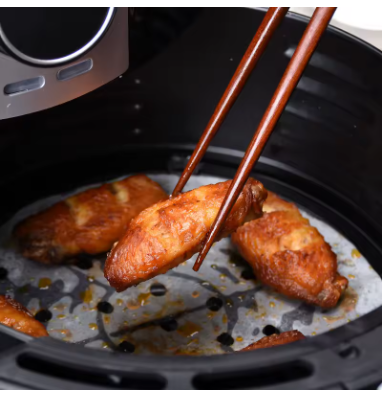 50PCS Square Air Fryer Perforated Parchment Paper – Non-Stick Baking & Steaming Basket Liners, Oil-Proof Cooking Paper