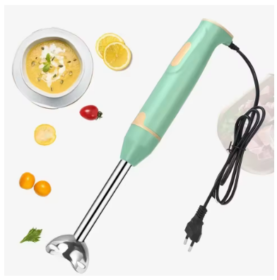 Electric Immersion Hand Stick Blender – Handheld Food Mixer for Smoothies, Sauces, Soups, Meat & Baby Food