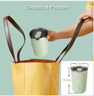 Electric Blenders 350ml Portable Mixer Machine Rechargeable Magnetic Self Mixing Mug for Coffee Milk Powder Protein Powder