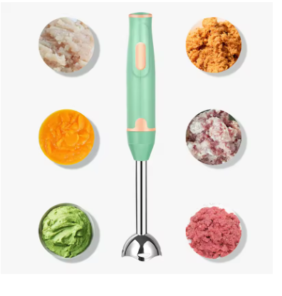 Electric Handheld Immersion Blender – Stick Mixer & Food Grinder for Meat, Smoothies, Sauces, Soups & Baby Food