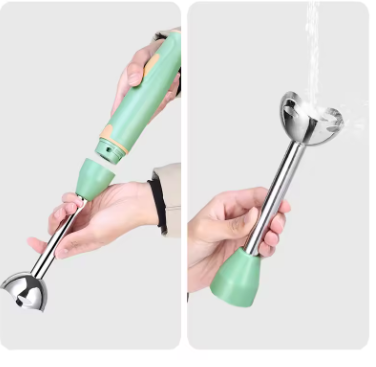 Electric Handheld Immersion Blender – Stick Mixer & Food Grinder for Meat, Smoothies, Sauces, Soups & Baby Food