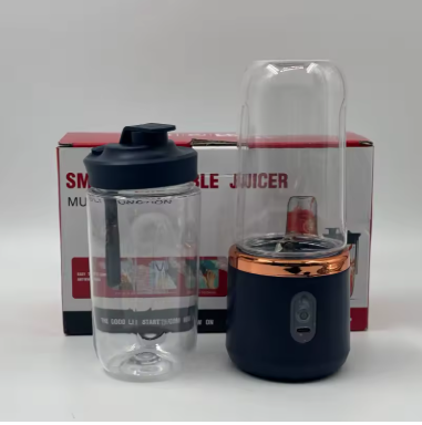 Portable Handheld Blender Bottle – 6-Blade Multifunction Juicer Machine for Fresh Juice, Smoothies & Ice Crushing