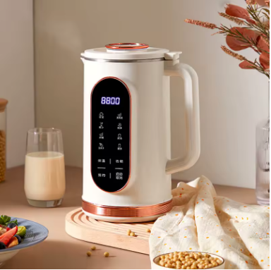 1500ML Soy Milk Maker Electric Blender – 10-Blade Soybean Milk Machine, Wall-Breaking Juicer Mixer for Smoothies, Juice & Breakfast Drinks
