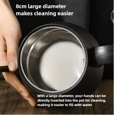 1L Smart Temperature Control Electric Gooseneck Kettle 220V/110V Stainless Steel Hand Brew Coffee Rapid Heating Kettle