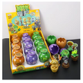 12PCS Plants vs Zombies 2 Surprise Box Toy Set – Peashooter, Sunflower & Pirate Captain Zombie Mini Figure Collection for Kids