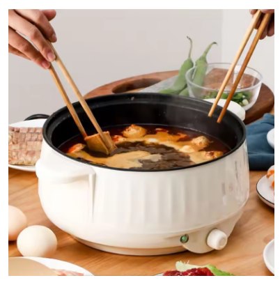 220V Multi Cooker Electric Hot Pot – Single/Double Layer Non-Stick Cooking Pot, Rice Cooker & Soup Maker for 1–2 People Household