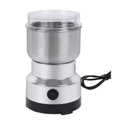 Mini Electric Grinder 300ML – Ultrafine Coffee, Spice & Grain Grinder with 2/4 Blades, Baby Food Pulverizer for Kitchen Use