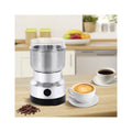 Spice Grinder, 150W Powerful Electric Coffee Bean Grinder with 4 Blades, 300ml Multi Function Mini Dry Grain Mill for Grain Nuts Seasoning Coffee Beans Spices