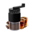 Manual Coffee Grinder with 35 Adjustable Settings – Hand Coffee Bean Grinder with Ceramic Burr, Portable Espresso Coffee Mill for Home & Travel