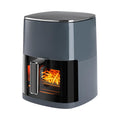 Air Fryer 6 Quart with Window Square Air Fryer 12-in-1 Air Fry, Roast, Reheat, Dehydrate, Bake, Steam, Fries, Custard, Chicken, Wings, Sea Food, Vegetabels,400F
