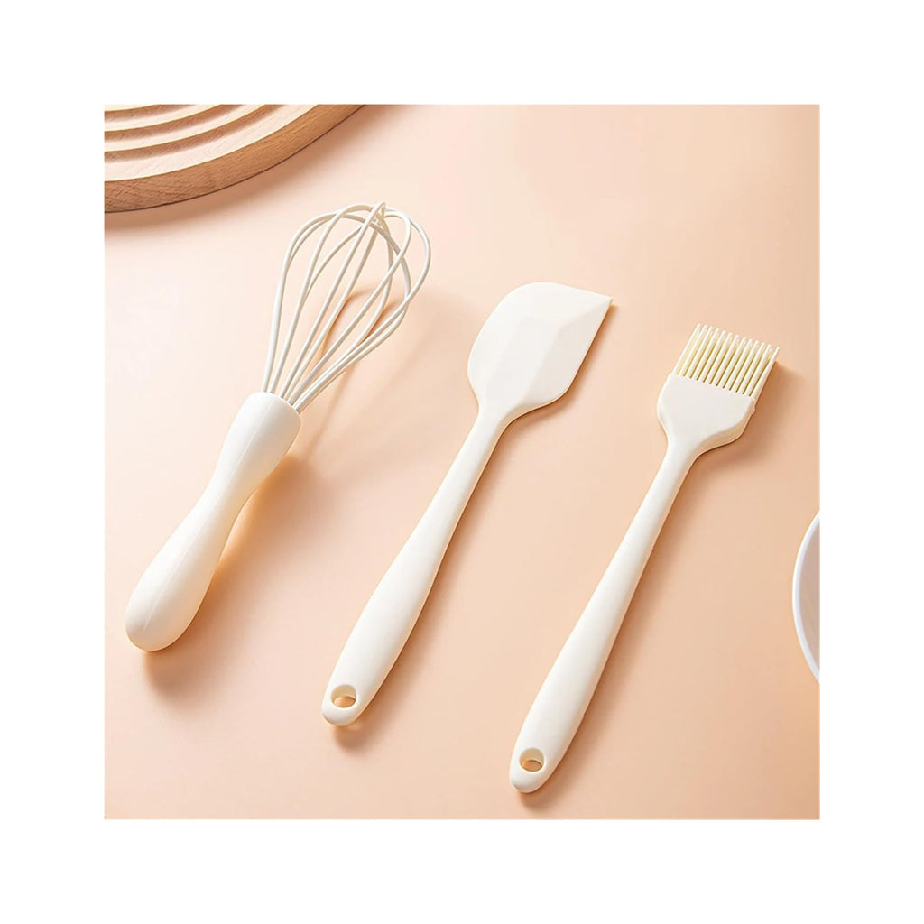Silicone Baking Set Cake Cream Spatula Scraper Kitchen Household Egg Whisk Barbecue Oil Brush Gadget Supplies