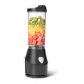 Portable Blender for Smoothies and Shakes with 250W Power,15 Oz BPA Free Travel Cup and Lid, Black