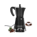 Coffee Pot Electric Moka Pot 6 Cup, Espresso Coffee Maker Cafeteras Electricas Italian Coffee Maker Espresso Makers Portable Aluminum Electric Mocha Pot, Coffee Machine Moka Maker