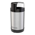 One Touch Coffee Grinder, 2/3 Cup Coffee Bean Capacity, Spice Grinder, One Touch Push-Button Control -150 Watts -Stainless Steel Blades