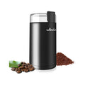Electric Coffee Grinder, Spice Grinder, One Touch Coffee Mill for Beans, Spices and More, with Clean Brush Black