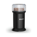 Electric Blade Coffee Grinder 1.6 Oz, Adjustable Coarse to Fine for the Perfect Espresso, Grind Coffee Beans, Spices & Herbs, Removable Dishwasher Safe Bowl, Black